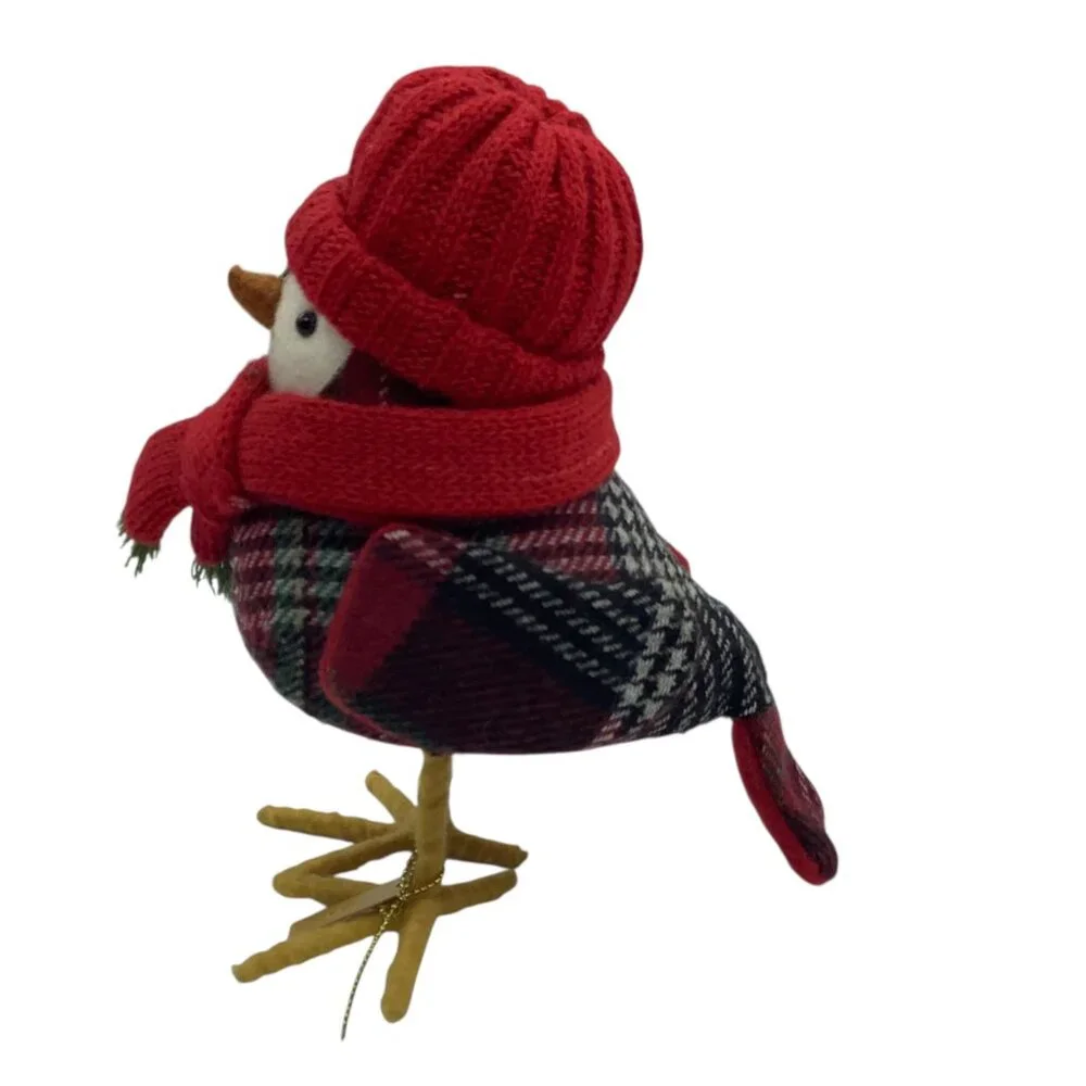 Target‎ Spritz 2017 Featherly Friends BRIGGS Fabric Bird Figurine 6.5